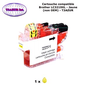 Cartouche compatible Brother LC3219XL pour Brother MFC J5330DW J5335DW J5730DW J5930DW J6530DW J6930DW,J6935DW Yellow - T3AZUR Cartouche compatible Brother LC3219XL pour Brother MFC J5330DW J5335DW J5730DW J5930DW J6530DW J6930DW,J6935DW Yellow - T3AZUR