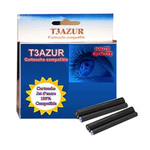 PC72 - Rubans Transfert Thermique Compatible BROTHER PC72-T74/T76/T78 (Boite De 2)