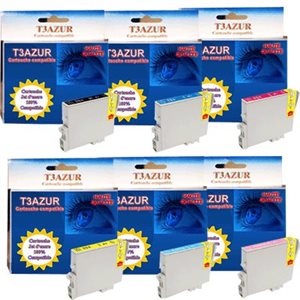 T0807 - Multipack compatible Epson T0801 / T0802 / T0803 / T0804 / T0805 / T0806