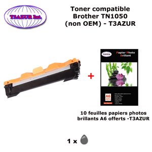 TN1050 - Toner Laser compatible pour Brother TN 1050 TN1050 - Toner Laser compatible pour Brother TN 1050
