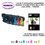 5 cartouches compatibles LC1100 LC980 XL pour Brother DCP 375CW 377CW 383C 385C 387C 395cn 585CW 6690CW J715W +10f PPA6 -T3AZUR