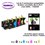 5 cartouches compatibles LC1240 XL pour Brother MFC J430W J5910DW J625DW J6510DW J6710DW J6910DW J825DW +10f A6 brillantes -T3AZ