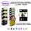 10 cartouches compatibles LC127 LC125 XL pour Brother DCP J4110DW MFC J4410DW J4510DW J4610DW J4710DW +10f PP A6 -T3AZUR