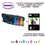 5 cartouches compatibles LC985 XL pour Brother DCP J125 J140W J265W J315W J515W MFC J415W +10f A6 brillantes -T3AZUR
