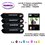 PACK 4 Toners Brother TN325 BK ,C,Y,M pour imprimante Brother HL 4140CN, 4150CDN, 4570CDW, 4570CDWT + 20f A6 brillants - T3AZUR 