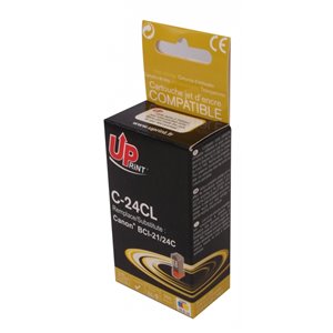 Uprint - Cartouche Compatible Canon BCI-21/24 couleur