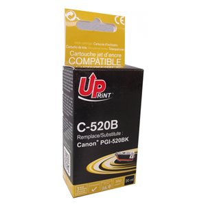 Uprint -Cartouche compatible Canon PGI-520 Noire 