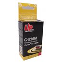 Uprint -Cartouche compatible Canon CLI-526 Magenta (avec puce) 