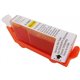Uprint -Cartouche compatible Canon CLI-526 Jaune (avec puce) 