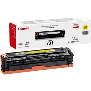 Original - Toner Laser Origine Canon CRG731 Jaune