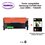 Toner générique CLP-360 Bk pour Samsung CLP 360 362 363 364 365 365W 367W 368 Noir imprimante+ 10f A6 brillantes -T3AZUR