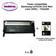 Toner générique CLP310 Bk pour imprimante Samsung CLP 310, 310N, 315, 315W Noir + 10f A6 brillantes -T3AZUR