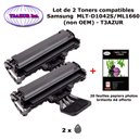 Pack 2 Toner générique MLT-D1042S pour imprimante Samsung ML 1660 1665 1670 1674 1675 1860 1865 1865W+20f A6 brillantes -T3AZUR