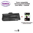 Toner générique SCX-D4200A pour imprimante Samsung SCX4200 +10f A6 brillantes - T3AZUR