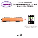 Toner générique Canon CRG729 Noir pour imprimante Canon i-Sensys LBP7010C, LBP7018C+10f PPA6 -T3AZUR