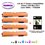 4 Toners génériques Canon CRG729 Bk,C,M,Y pour imprimante Canon i-Sensys LBP7010C, LBP7018C+20f PPA6 -T3AZUR