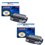 T3AZUR - Lot de 2 Toner Laser génériques HP Q2610A / HP 10A