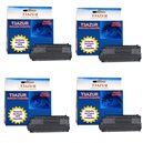 T3AZUR  - Lot de 4 Toner/Laser générique HP Q2612X / HP 12X