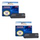 T3AZUR - Lot de 2 Toner/Laser générique HP Q2612X / HP 12X
