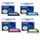 T3AZUR - Lot de 4 Toner générique HP Q6470A / Q6471A / Q6472A / Q6473A 