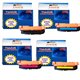 T3AZUR - Lot de 4 Toners/Lasers génériques HP CE260X /CE261A /CE262A /CE263A