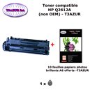 Toner générique HP Q2612A pour imprimante HP LaserJet 1010, 1010W, 1012 +PPA6