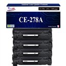 4 Toners génériques HP CE278A/  HP 78A+ 20f papiers photos A6 -T3AZUR