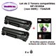 2 Toners génériques HP CE285A/  HP 85A+ 20f papiers photos A6 -T3AZUR