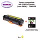Toner générique HP CC532A ,HP 304A pour HP CP 2020 , 2025, 2025N Jaune+ 10f papiers photos A6 -T3AZUR