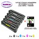 5 Toners génériques HP CF380A,1,2,3A, HP 312X pour HP LaserJet Pro MFP M476 +20f papiers photos A6 -T3AZUR