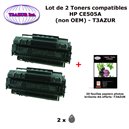 2 Toners génériques HP CE505A ,HP 05A pour  HP LaserJet P 2030 2035 2050 2055+20f papiers photos A6 -T3AZUR