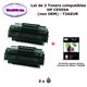 2 Toners génériques HP CE505A ,HP 05A pour  HP LaserJet P 2030 2035 2050 2055+20f papiers photos A6 -T3AZUR
