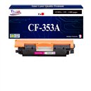 Toner générique HP CF353A, HP 130A pour HP Color LaserJet Pro MFP M176, M176n, M177 M177fw Magenta+10f papiers photos A6 -T3AZUR