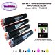 4 Toners génériques HP 130A, CF350,1,2,3A pour HP Color LaserJet Pro MFP M176, M176n, M177, M177fw+20f papiers photos A6 -T3AZUR