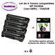 4 Toners génériques HP CE285A/  HP 85A+ 20f papiers photos A6 -T3AZUR