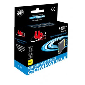 Uprint - Cartouche Epson compatible T1624/T1634 XL - Jaune (avec puce) 