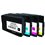 T3AZUR -Lot de 4 Cartouches compatibles HP n°953XL