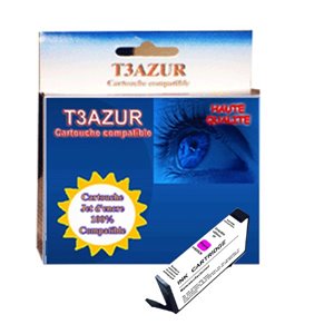 T3AZUR -Cartouche compatible HP n°903XL (T6M07AE) Magenta