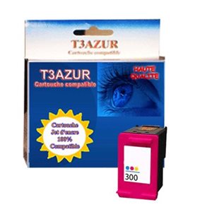CC644EE -Cartouche compatible HP n°300XL Couleur