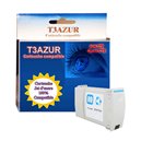 T3AZUR - Cartouche recyclé pour HP n°80XL (C4846A) - Cyan