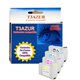 T3AZUR - Lot de 4 Cartouches recyclés HP n°80XL Bk,C,M,Y