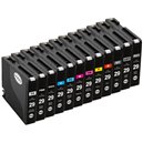T3AZUR - Lot de 12 Cartouches génériques Canon PGI-29