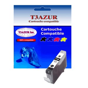 T3AZUR - Cartouche générique Canon PGI-9 Photo Noire