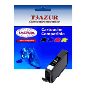 T3AZUR - Cartouche générique Canon PGI-72 (6402B001) Matt