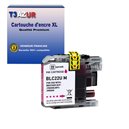 T3AZUR - Cartouche compatible pour Brother LC22 XL Magenta