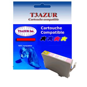 T3AZUR - Cartouche compatible EPSON T0596 (C13T05964010) Light Magenta 17ml
