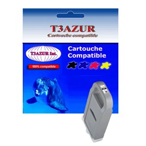 T3AZUR - Cartouche générique Canon PFI-1700 Noire (700ml)