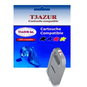 T3AZUR - Cartouche générique Canon PFI-1700 Rouge (700ml)