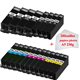 Lot de 20 cartouches compatibles Canon PGI525/CLI526+PA5