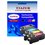 T3AZUR - Lot de 4 Toner générique pour DELL C1660 